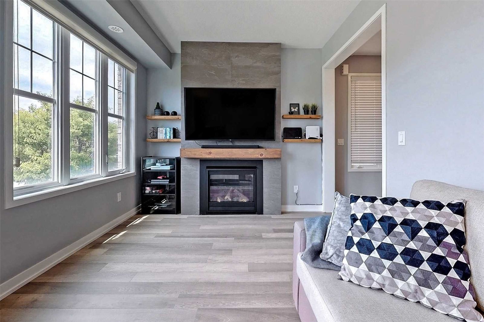 Tile work from a Richmond Hill renovation